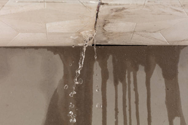 Professional Burst Pipe Cleanup technician working in Keysville, GA